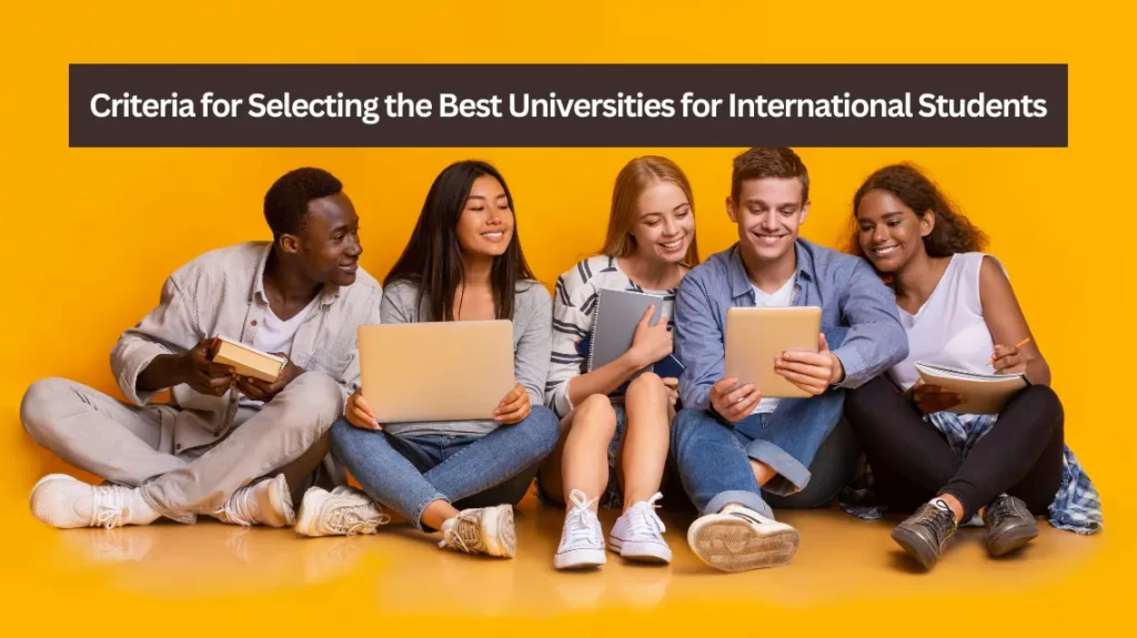 Criteria for Selecting Top Universities